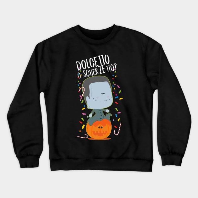 Frankenstein Jr Crewneck Sweatshirt by adro999